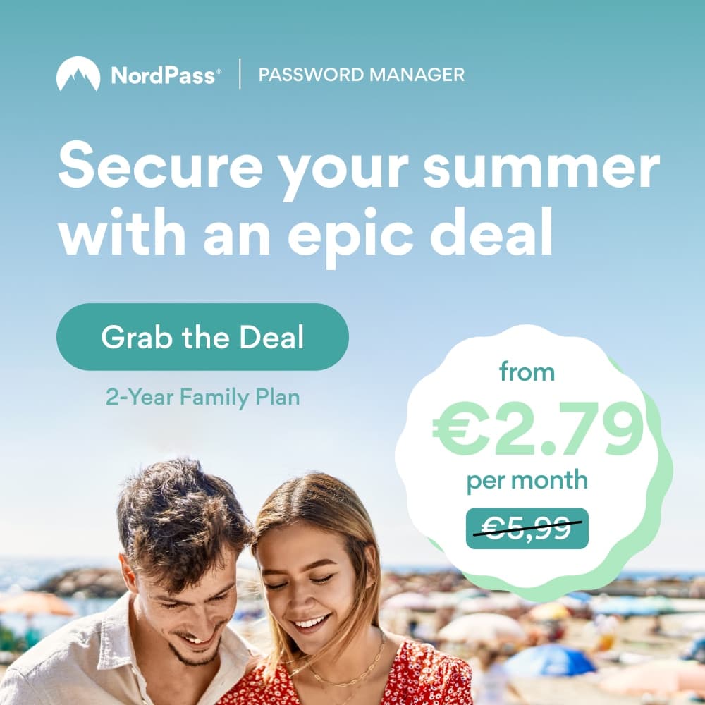 NordPass Family Plan: Secure Your Online Privacy for Up to 53% Off